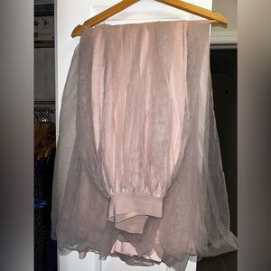 Bridesmaid tulle skirt boho wedding